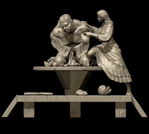 Quasimodo - 3D printed resin model kit