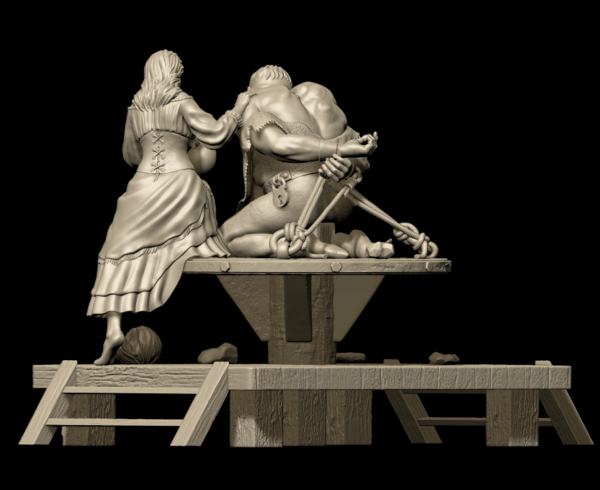 Quasimodo3 Quasimodo - 3D printed resin model kit