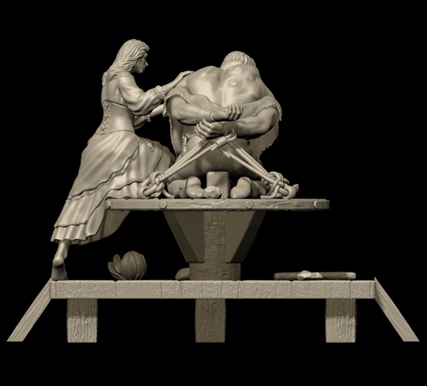 Quasimodo4 Quasimodo - 3D printed resin model kit