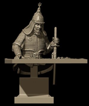 ZBrush Document Yi Sun-sin - 3D printed resin model kit